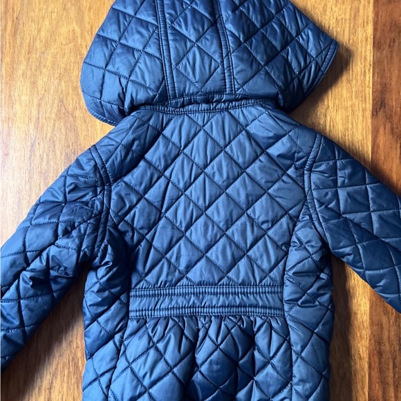 BRAND NEW Ralph Lauren 2T Baby Boy Corduroy-Trim Barn Jacket With Removable Hood - Picture 9 of 11